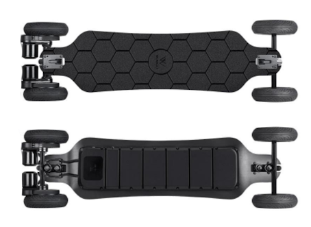 Wowgo AT2's Versatility on and off road and Its double kingpin trucks allow for a fun carving experience